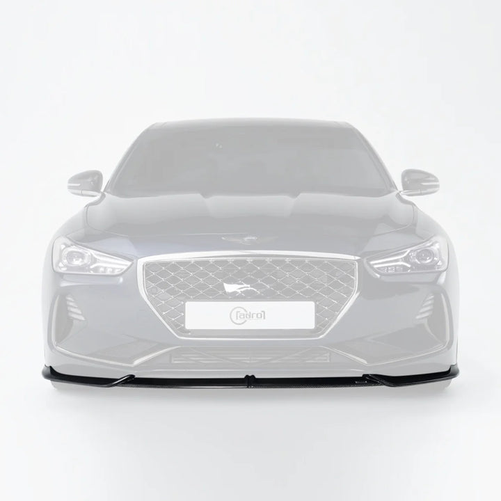 Adro Carbon Front Splitter voor Genesis G70 V3