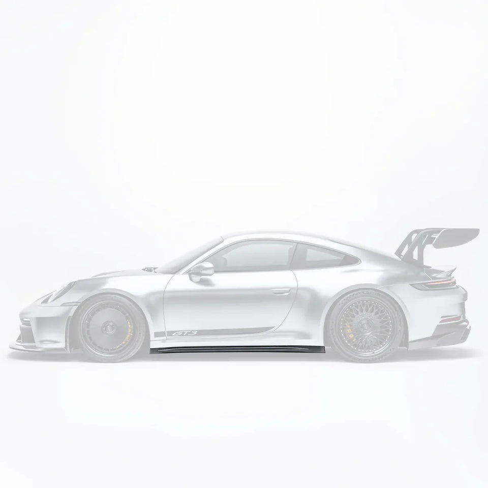 Adro Prepreg Carbon Side Skirts voor Porsche 992.1 GT3