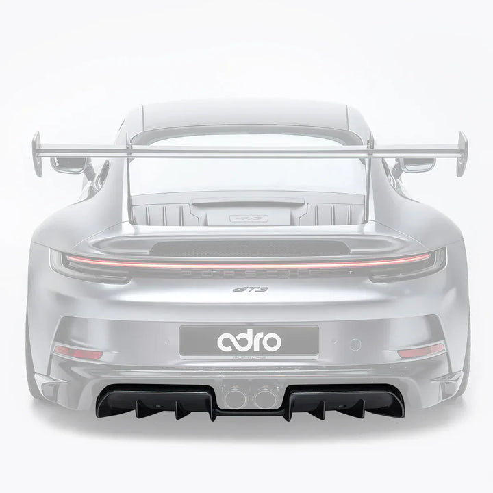 Adro Prepreg Carbon Diffuser voor Porsche 992.1 GT3