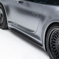 Adro Prepreg Carbon Side Skirts voor Porsche 992.1 GT3