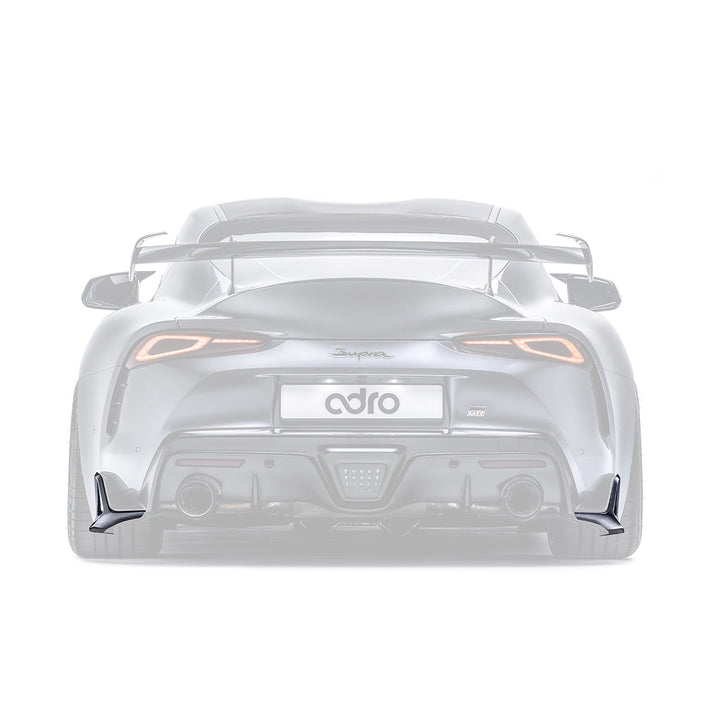 Adro Carbon Diffuser voor Toyota GR Supra Rear Winglets