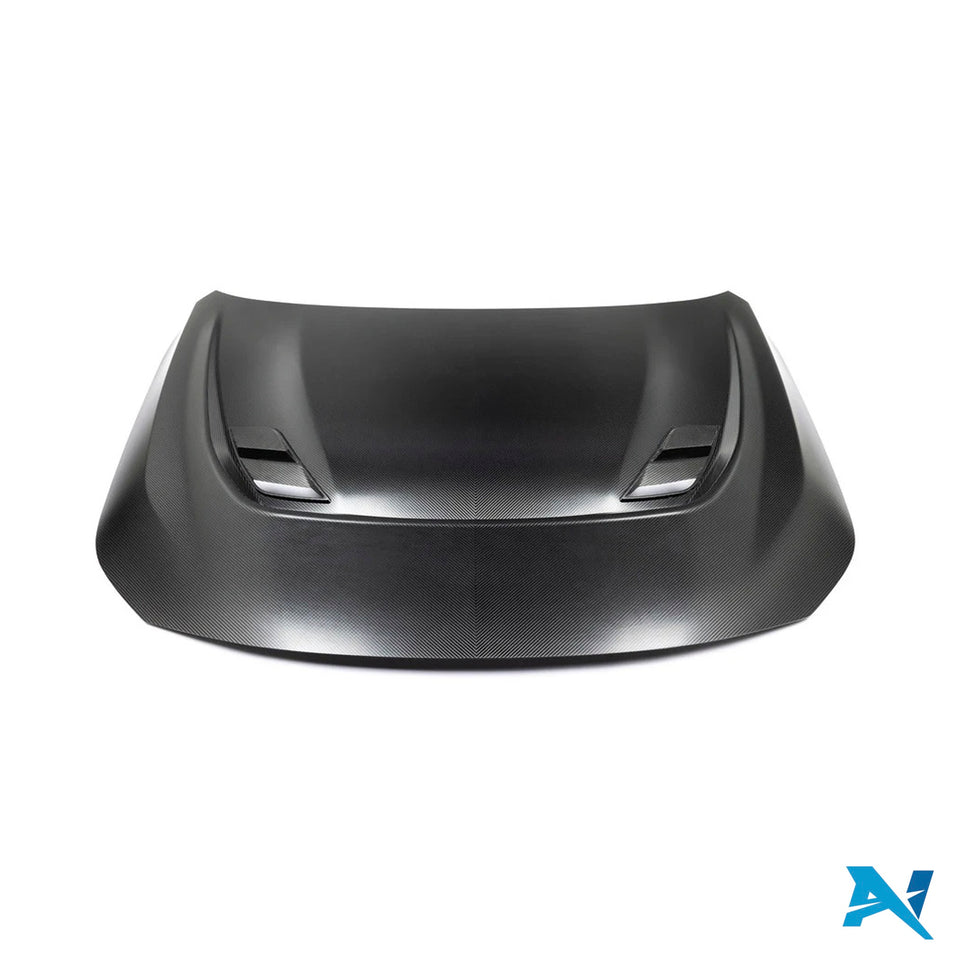 Alpha-N Carbon Motorkap Clubsport met Inzetstuk voor BMW M2 G87 / 2-serie G42