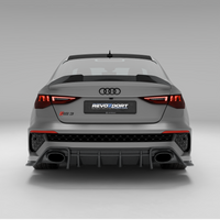 RevoZport Carbon Spoiler Sedan voor Audi RS3 8Y