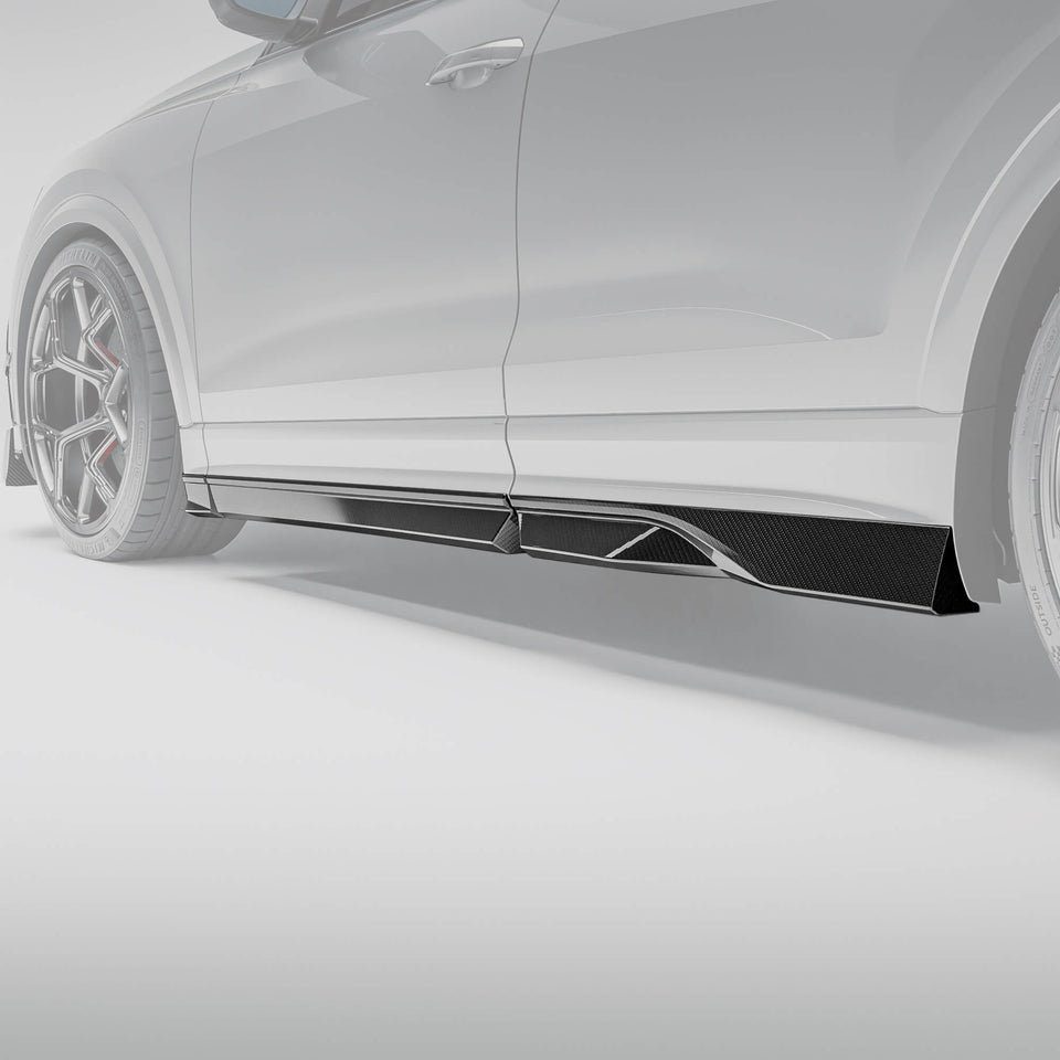 RevoZport Carbon Side Skirts voor Audi RSQ8