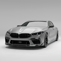 RevoZport Carbon Front Splitter voor BMW M8 F91-F92-F93