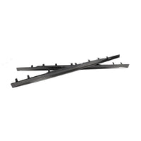 Carbon Side Skirts vlak model met vinnen voor BMW X5 G05
