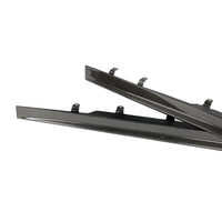 Carbon Side Skirts vlak model met vinnen voor BMW X5 G05