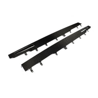 Carbon Side Skirts vlak model met vinnen voor BMW X5 G05