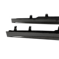 Carbon Side Skirts vlak model met vinnen voor BMW X5 G05