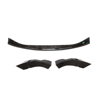 Dry Carbon Front Splitter 3-delig voor BMW M3 / M4 / M3 Touring G80, G82, G81 V1