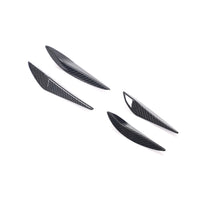 Dry Carbon Canards 4-delig voor BMW M3 / M4 / M3 Touring G80, G82, G81