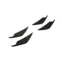 Dry Carbon Canards 4-delig smal voor BMW M3 / M4 / M3 Touring G80, G82, G81