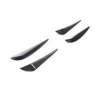 Dry Carbon Canards 4-delig voor BMW M3 / M4 / M3 Touring G80, G82, G81