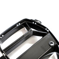 Dry Carbon Grille niergrille met ACC voor BMW M3 / M4 / M3 Touring G80, G82, G81