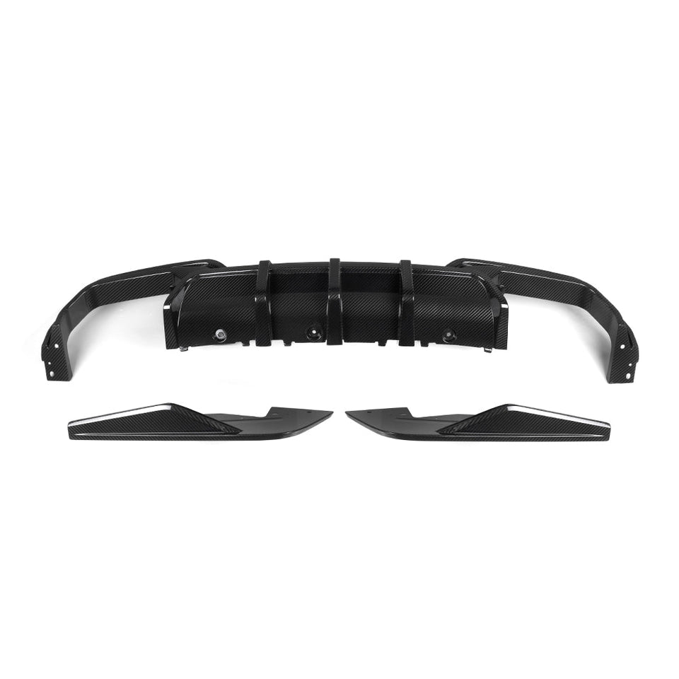 SOOQOO Carbon Diffuser voor BMW M8 Gran Coupe F93