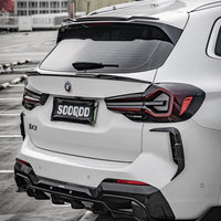 SOOQOO Carbon Vents voor BMW iX3 G08 (achterbumper)