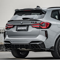 SOOQOO Carbon Spoiler voor BMW X3 / X3 M / iX3 F97, G01, G08 (kofferbakspoiler)