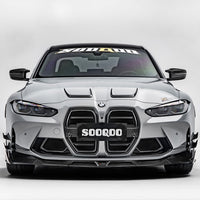 SOOQOO V2 Carbon Grille voor BMW M3 / M3 Touring / M4 / M4 Cabrio G80, G81, G82, G83