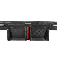 SOOQOO V1 Carbon Diffuser voor BMW M4 / M4 Cabrio G82, G83 (met remlicht)