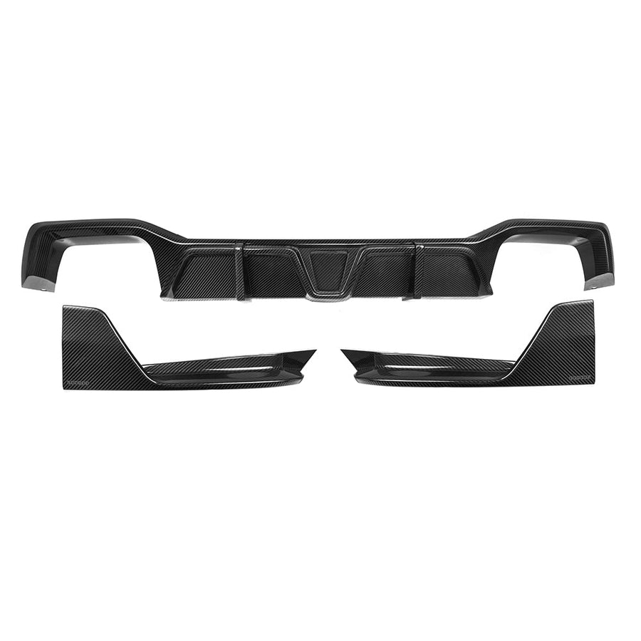SOOQOO Carbon Diffuser voor BMW X4 M F98 (LCI)