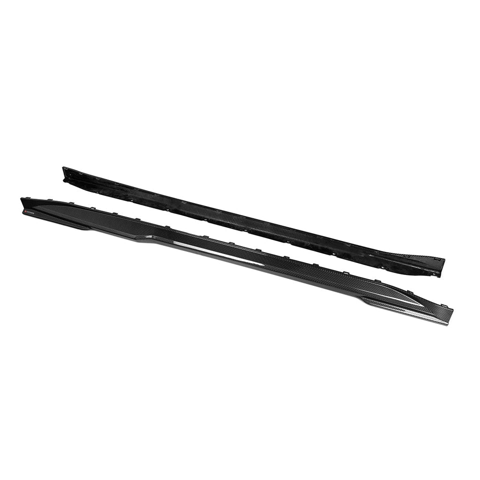 SOOQOO Carbon Side Skirts voor BMW M4 / M4 Cabrio G82, G83