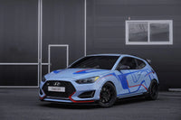Adro Carbon Front Splitter voor Hyundai Veloster N V1