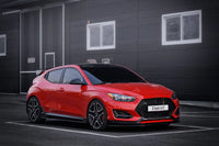 Adro Carbon Front Splitter voor Hyundai Veloster N V1