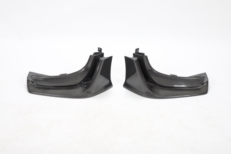 Carbon Canards hoekmodel V2 voor MINI JCW F56