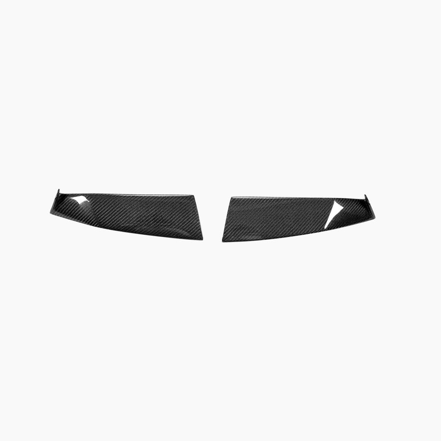 Carbon Canards vlak model V1 voor MINI JCW F56