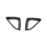 Dry Carbon Mistlampafdekking klein model voor BMW 8 Serie / M8 G14, G15, G16 M-Sport