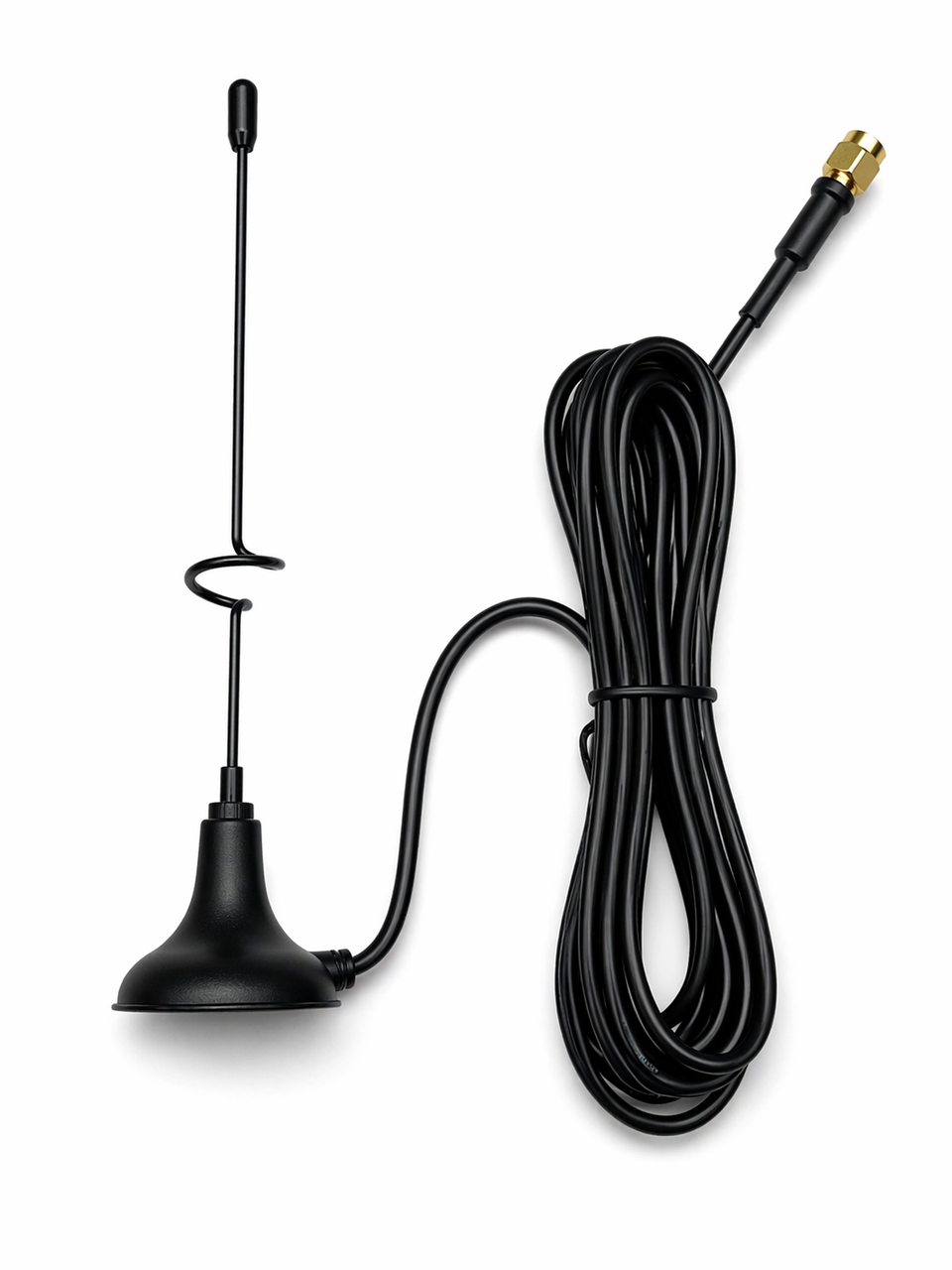 Target Blu Eye 2 roof antenna with magnetic base, whip and coiled cable
