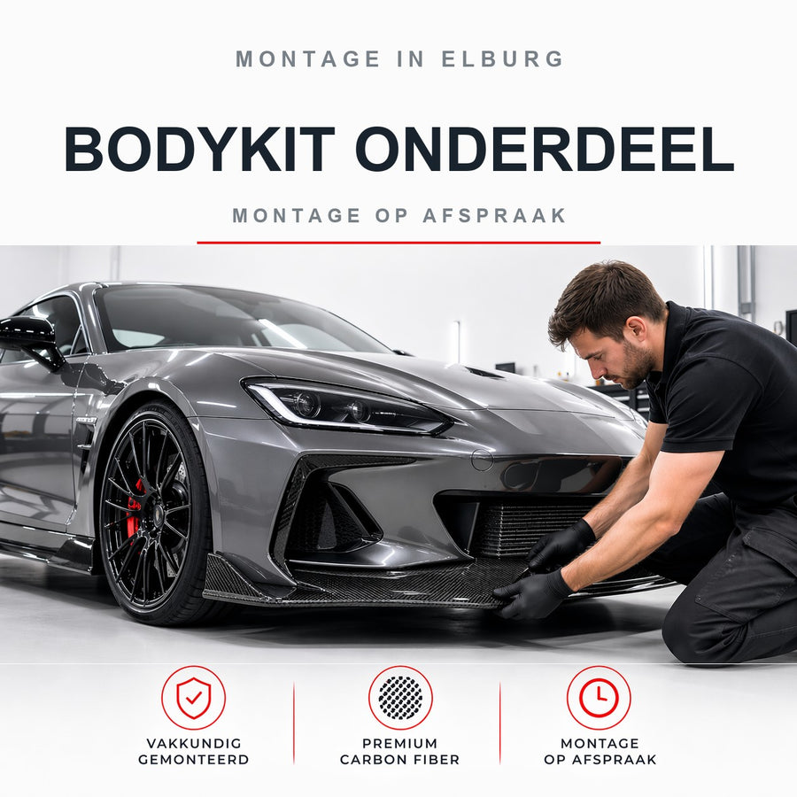 Montage in Elburg: bodykit onderdeel laten monteren bij Dynoforce