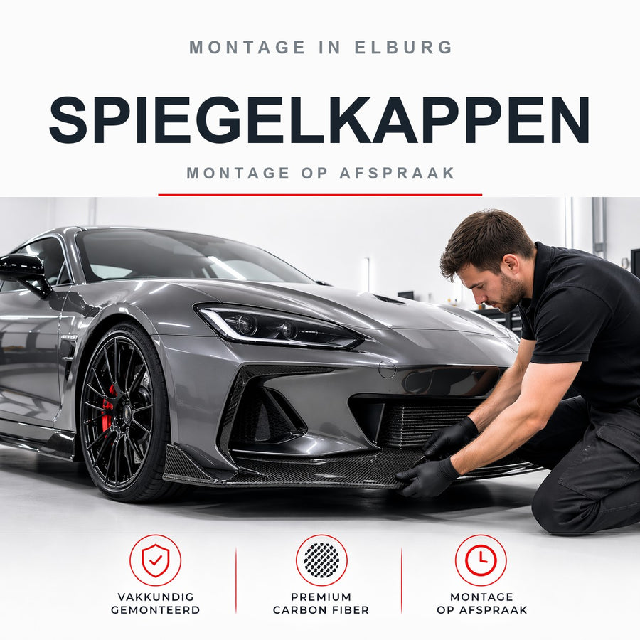 Montage in Elburg: spiegelkappen laten monteren bij Dynoforce